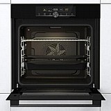 תנור בנוי פירוליטי גימור זכוכית שחורה gorenje דגם BPS6747A06BG גורנייה