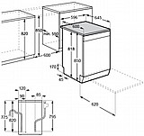 מדיח כלים רחב AEG ProIntensive AirDry FFB53607 א.א.ג