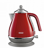 קומקום חשמלי Delonghi KBOC2001 1.7 ליטר דה לונגי בורדו/ לבן