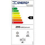 מקרר 4 דלתות MIDEA מקפיא תחתון 470 ליטר דגם 6355 HQ-611R נירוסטה מידאה