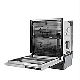 מדיח כלים MIDEA אינטגרלי רחב 12 מערכות כלים דגם WQP12-5315A מידאה