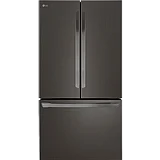 מקרר 3 דלתות מקפיא תחתון LG אל ג’י 750 ליטר GR-B278SE עם התקן שבת נירוסטה מושחרת