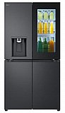 מקרר 4 דלתות מקפיא תחתון Nok Nok אל ג'י דגם GR-930BINS נפח 842 ליטר LG