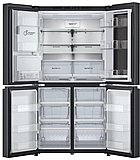 מקרר 4 דלתות מקפיא תחתון Nok Nok אל ג'י דגם GR-930BINS נפח 842 ליטר LG