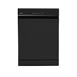 מדיח כלים MIDEA רחב 14 מערכות כלים שחור דגם WQP14-W7633C-B מידאה 6465