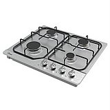 כיריים גז 4 להבות MIDEA נירוסטה דגם 60SJ401-SS מידאה 6740