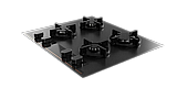 כיריים גז 4 להבות זכוכית שחור מט INFINITY דגם GBC-64 G1 אינפיניטי