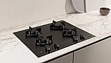 כיריים גז 4 להבות זכוכית שחור מט INFINITY דגם GBC-64 G1 אינפיניטי
