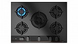 כיריים גז 5 להבות זכוכית שחור מט INFINITY דגם GBC-75G1 אינפיניטי
