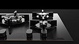 כיריים גז 5 להבות זכוכית שחור מט INFINITY דגם GBC-75G1 אינפיניטי