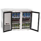 מקרר תצוגה Landers שתי דלתות עשוי נירוסטה כולו דגם LG305H לנדרס