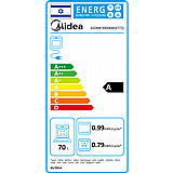 תנור אפייה בנוי מידאה 6772 MIDEA לבן דגם 65DME30004W
