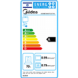 תנור אפייה בנוי מידאה 6770 מכני MIDEA נירוסטה 65DME30007S