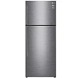 מקרר מקפיא עליון LG דגם GR-B445XE אל ג’י כסוף