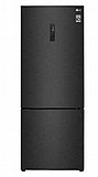 מקרר מקפיא תחתון אלג'י 455 ליטר דגם LG R-2B479B שחור מט