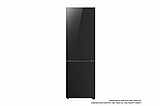 מקרר LG מקפיא תחתון 344 ליטר דגם GR-B374BG עם התקן שבת מובנה גימור זכוכית שחורה