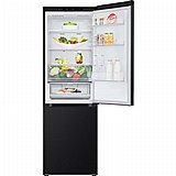 מקרר LG מקפיא תחתון 344 ליטר דגם GR-344SD עם התקן שבת מובנה גימור שחור מט