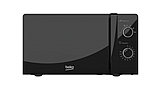 מיקרוגל מכני BEKO בנפח 20 ליטר דגם MOC20100BFB בקו שחור