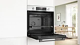 תנור בנוי בוש 71 ליטר סדרה 6 BOSCH דגם HBG536EW3 לבן