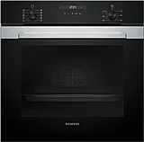 תנור בנוי סימנס דגם SIEMENS HB317GES3Y גימור שחור נירוסטה