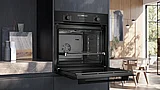 תנור בנוי סימנס דגם SIEMENS HB317GES3Y גימור שחור נירוסטה