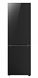 מקרר מקפיא תחתון 344 ליטר LG דגם GR-B374BG זכוכית שחורה, DoorCooling+™, FRESHConverter™