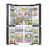 סמסונג SAMSUNG מקרר חכם 4 דלתות, Family hub דגם RF87DG9817B1 בנפח 842 ליטר