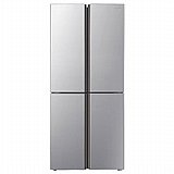 מקרר 4 דלתות Hisense הייסנס 427 ליטר דגם – RQ57S נירוסטה או שחור