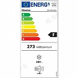 הייסנס מקפיא 6 מגירות HISENSE בנפח 194 ליטר דגם RS23WC בצבע לבן