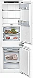 siemens סימנס מקרר אינטגרלי עם מקפיא תחתון סדרת iQ700 ציר שטוח סגירה רכה דגם KI86FPDD0