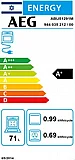 תנור אפיה בנוי AEG א.א.ג ABU51291M נירוסטה 71 ליטר