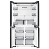 מקרר Samsung Bespoke סמסונג ביספוק דגם RM70F63REBML זכוכית שחורה