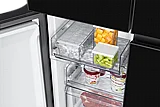 מקרר Samsung Bespoke סמסונג ביספוק דגם RM70F63REBML זכוכית שחורה