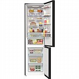 גורנייה מקרר מקפיא תחתון 331 ליטר Gorenje HY-NRK6202EBXL4 גימור נירוסטה מושחרת