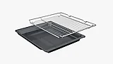 תנור אפיה בנוי בוש Bosch סדרה 4 דגם HBA574BS3 נירוסטה 71 ליטר
