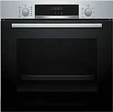 תנור אפיה בנוי בוש Bosch סדרה 4 דגם HBA574BS3 נירוסטה 71 ליטר