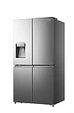 מקרר 4 דלתות Hisense הייסנס 584 ליטר RQ760N4SASE עם בר חיצוני נירוסטה