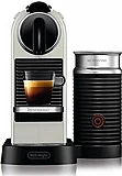 מכונת קפה Nespresso EN267 CITIZ נספרסו כולל מקציף חלב צבע לבן