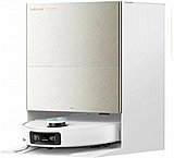 שואב אבק ושוטף רובוטי Dreame Bot X60 Ultra Complete שחור/ לבן