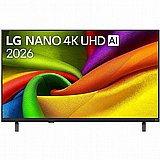 50 אינץ’ LG NANO UHD AI NU84 טלוויזיה חכמה K4 webOS26 HDR10, דגם: 50NU840B6LA