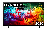 75 אינץ’ LG QNED AI QNED72 MiniLED טלוויזיה חכמה K4 עד Hz 60 webOS26 דגם 75QNED72B6T