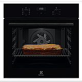 תנור בנוי אלקטרולוקס 71 ליטר Electrolux דגם EOH6222K זכוכית שחורה