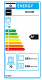 תנור אפייה בנוי TEKA HLB 8490FBK צבע שחור טוטאל בלאק אחריות ע