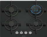 כיריים גז 4 להבות 60 ס”מ Siemens סימנס EP6A6HI10Y זכוכית שחורה