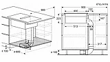 כיריים אינדוקציה כולל קולט אדים מובנה 80 ס”מ SIEMENS סימנס ED811HQ26E
