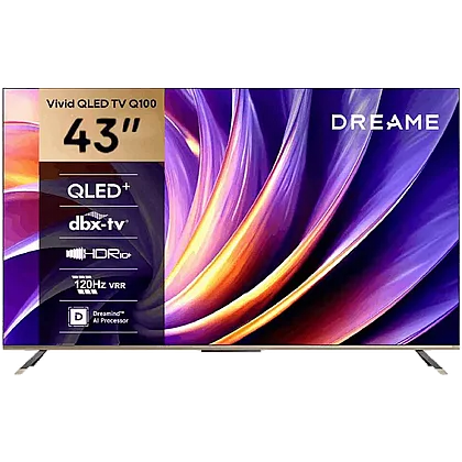 �������� ���� "43 QLED 4K Google TV ��� DREAME Vivid 43Q100 �����
