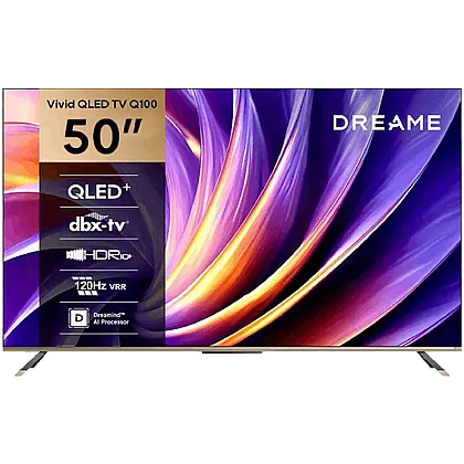 �������� ���� "50 QLED 4K Google TV ��� DREAME Vivid 50Q100 �����
