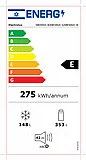 מקרר מקפיא תחתון 501 ליטר ELECTROLUX EBE5002C-B אלקטרולוקס שחור מט