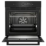 תנור בנוי פירוליטי 72 ליטר דגם BBIM13401XPSWE בקו Beko זכוכית שחורה