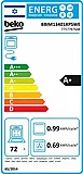 תנור בנוי פירוליטי 72 ליטר דגם BBIM13401XPSWE בקו Beko זכוכית שחורה